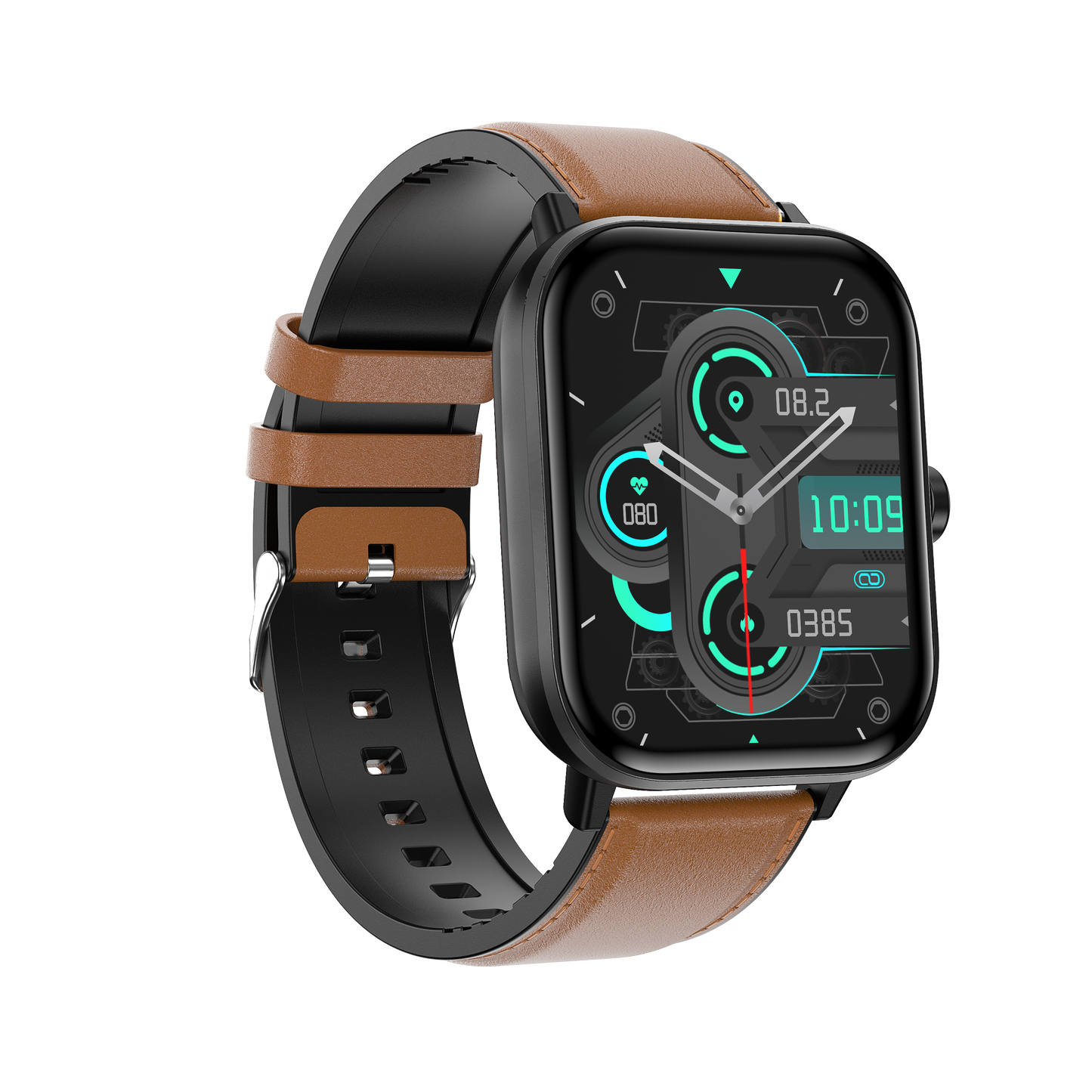 Blood Glucose Monitoring Smartwatch, Smart Watch for Non-Invasive Blood Glucose Testing, Stylish Smart Watch with Blood Oxygen Tracking