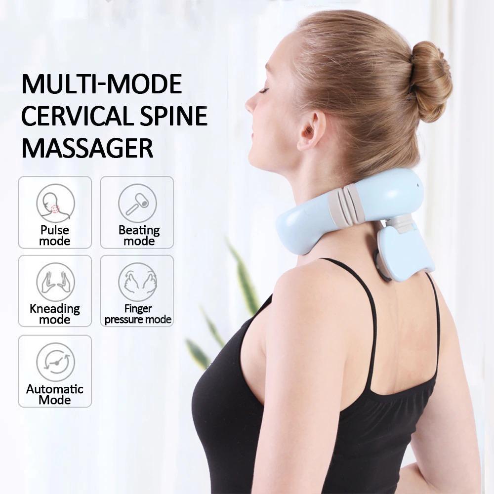 4D Intelligent Neck Massager + Remote Control - Gear Elevation