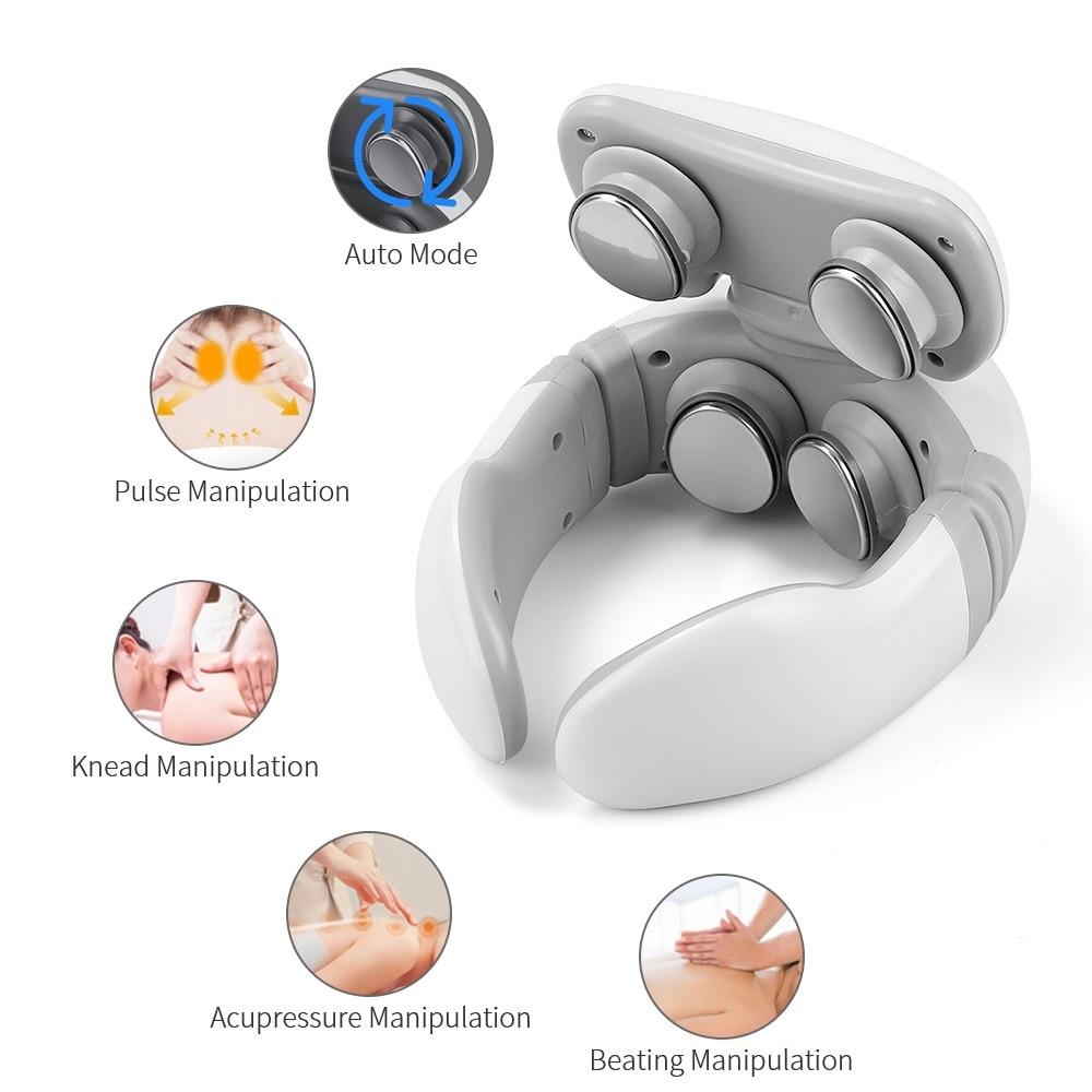 4D Intelligent Neck Massager + Remote Control - Gear Elevation