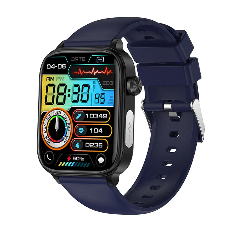 ECG BLOOD GLUCOSE INTELLIGENT MICRO-PHYSICAL EXAMINATION STRESS MONITORING SMARTWATCH
