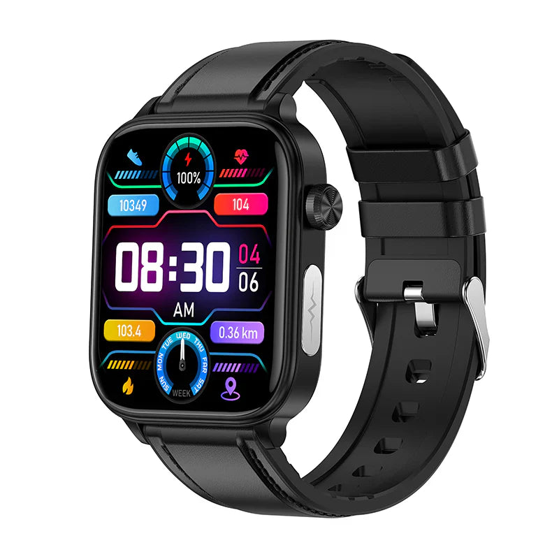 ECG BLOOD GLUCOSE INTELLIGENT MICRO-PHYSICAL EXAMINATION STRESS MONITORING SMARTWATCH
