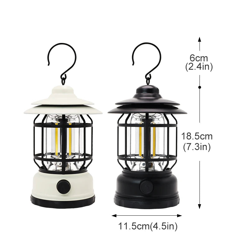 Retro Portable Camping Lantern