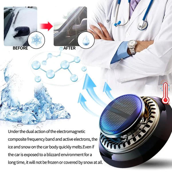 Electromagnetic Molecular Interference Antifreeze Snow Removal Instrument - Vehicle Microwave Molecular Deicing Instrument - Gear Elevation