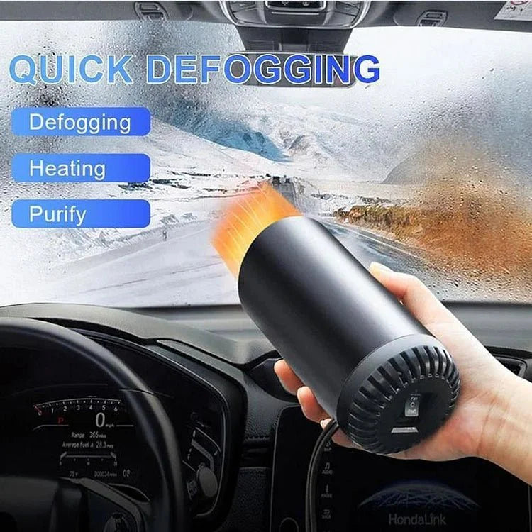 Fast Heating Cup Shape Car Warm Air Blower - Fast Heating & Cooling Adjustable 360 Degree Rotatable Plug and Use for Car, SUV , RV and Truck - Gear Elevation