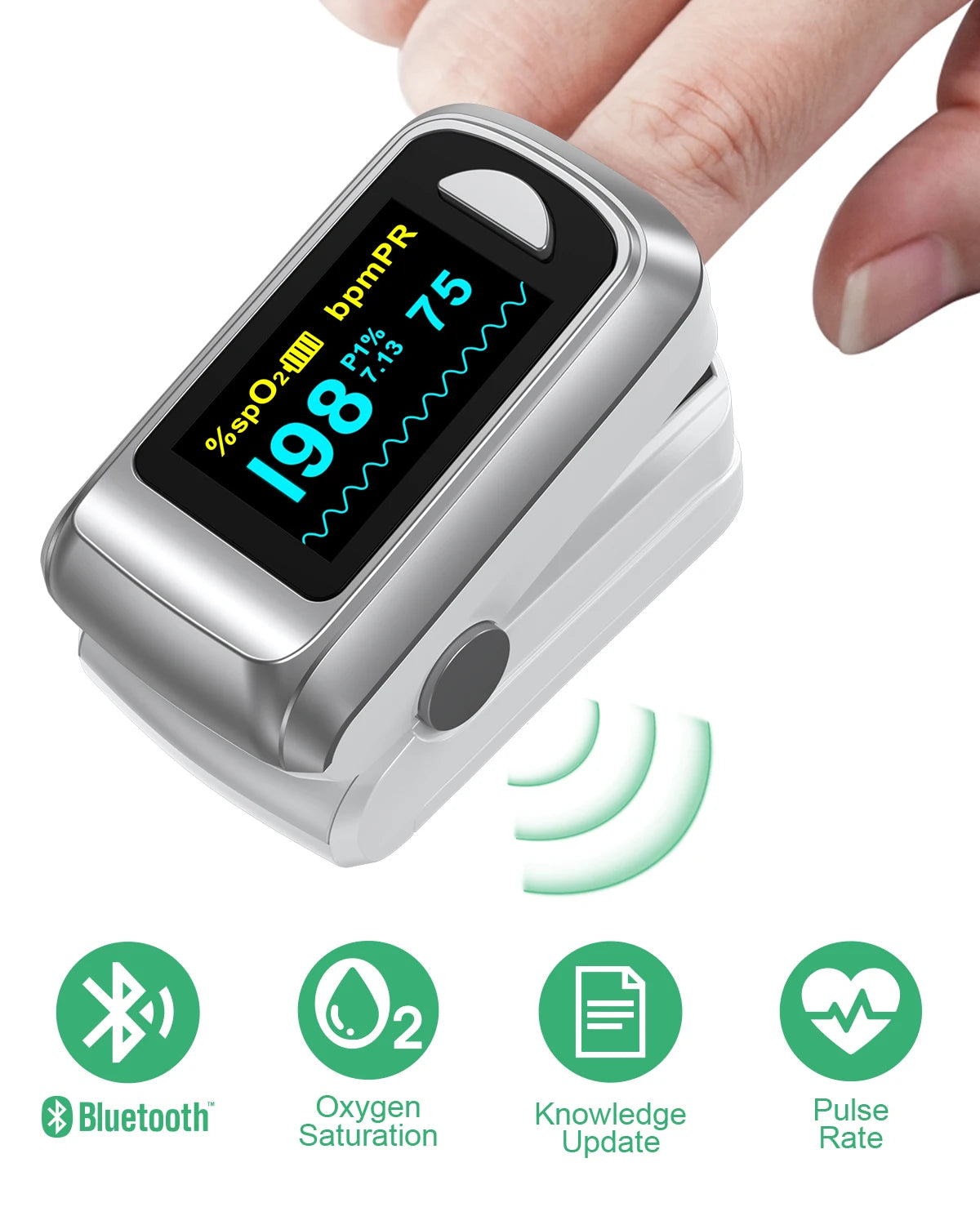 Smart Pulse Oximeter by HealthTree