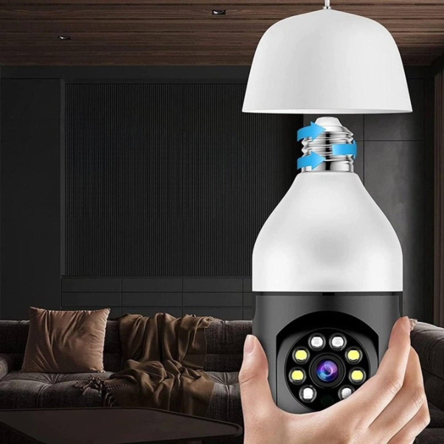 360 Lightbulb Camera by HomeGuard