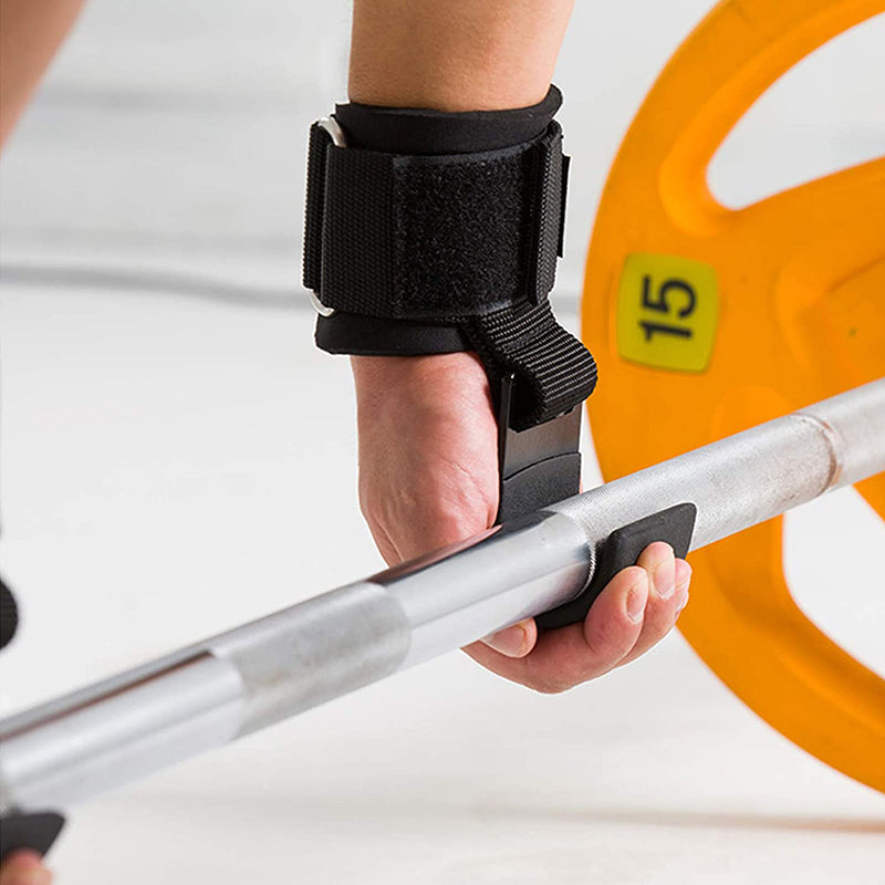 Weight Lifting Hooks | Lifting Wrist Straps | Wrist Wraps 