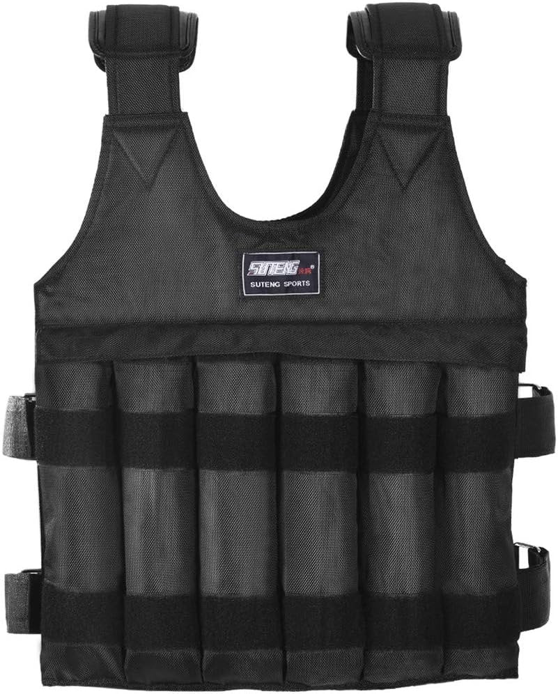 30KG Adjustable Exercise Loading Weight Vest - Weighted Vest Adjustable for Exercise - Gear Elevation