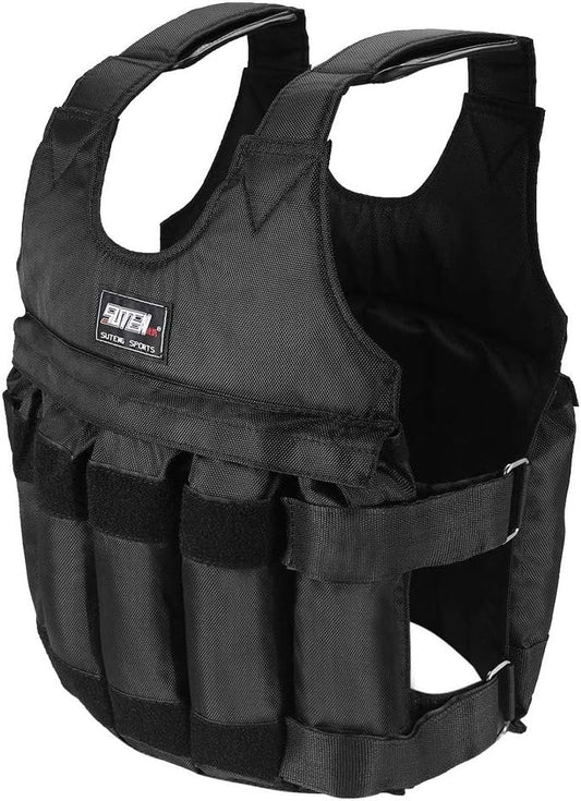 30KG Adjustable Exercise Loading Weight Vest - Weighted Vest Adjustable for Exercise - Gear Elevation