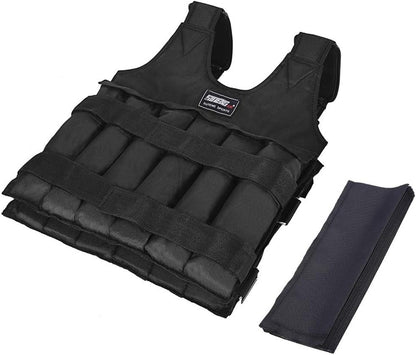 30KG Adjustable Exercise Loading Weight Vest - Weighted Vest Adjustable for Exercise - Gear Elevation