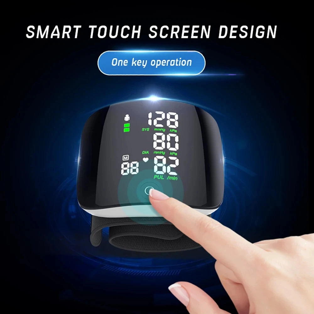 Smart Wrist Blood Pressure Monitor