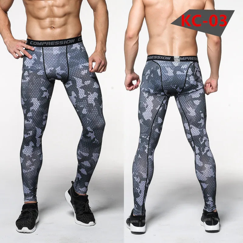 Men Compression Sport Leggings - MBS MYBROSPORT