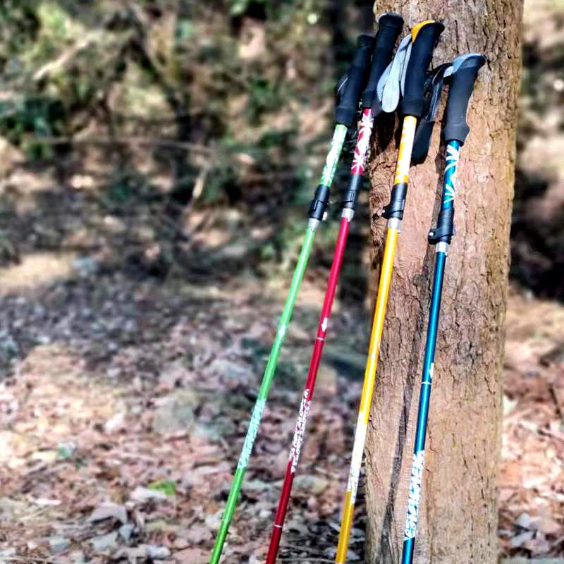 Outdoor Fold Trekking Camping Stick