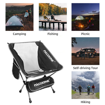 Camping Portable Folding Moon Chair