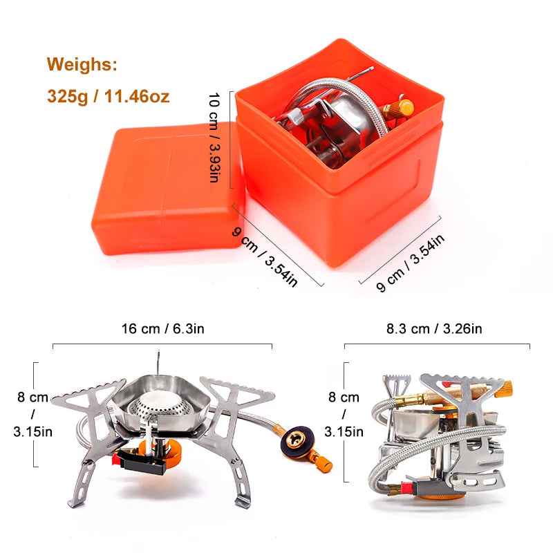 Camping Wind Proof Gas Stove