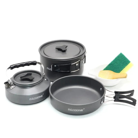 Camping Cookware Portable Set