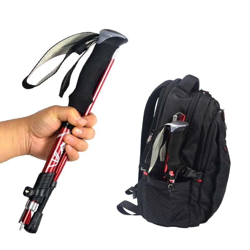 Outdoor Fold Trekking Camping Stick