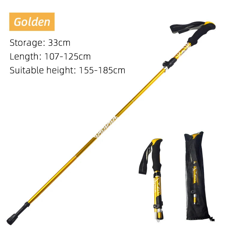 Outdoor Fold Trekking Camping Stick