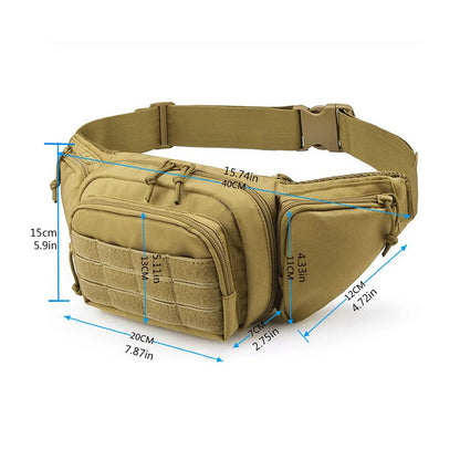 Tactical Military Waist Bag - MBS MYBROSPORT