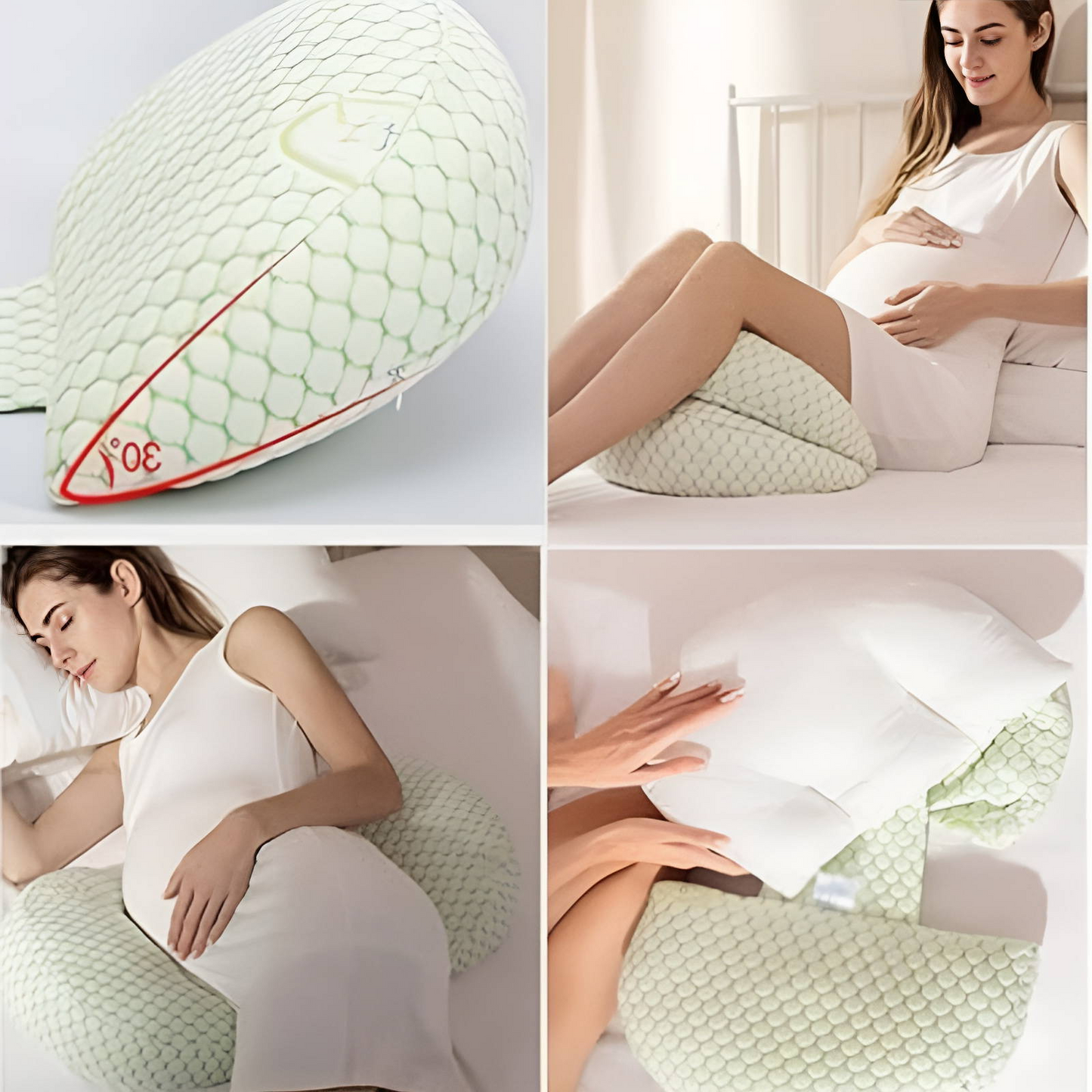 Three in One Side Sleeper Pregnancy Pillow