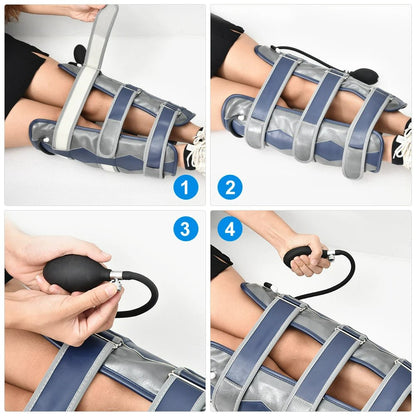 Type Bow Leg Correction Brace - Band Belt Bowed Knee Straightening Beauty Leg Band For Adults