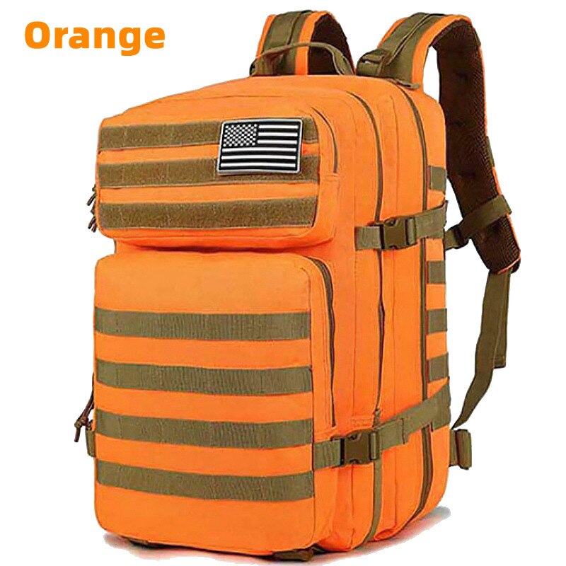 Orange shop tactical backpack