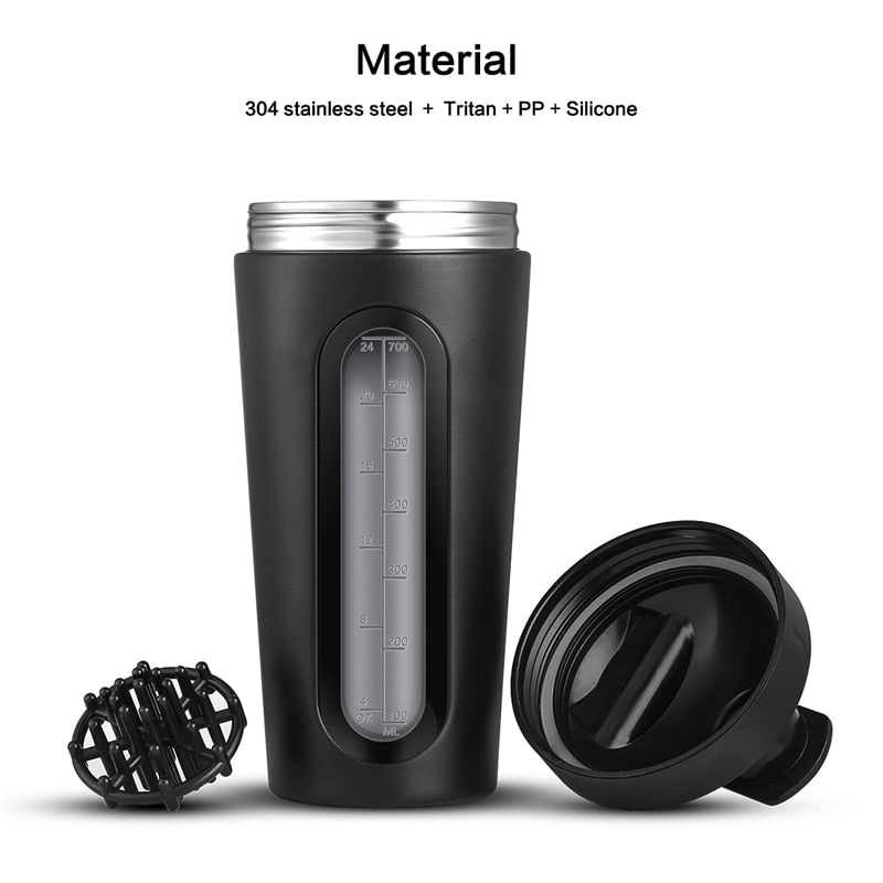 Stainless Steel Protein Shaker Bottle | Shaker cup